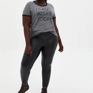 Torrid faux leather leggings